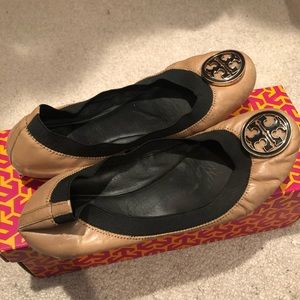 Tory Burch Caroline stretch ballerina flats